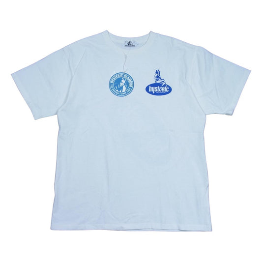 HYSTERIC GLAMOUR ヒステリックグラマー 02212CT11 SOFT DRINK プリント Tシャツ ホワイト系 L【中古】