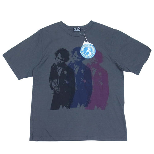 HYSTERIC GLAMOUR ヒステリックグラマー 20SS 02202CT13 DENNIS MORRIS Tee プリントTシャツ チャコール系 L【中古】