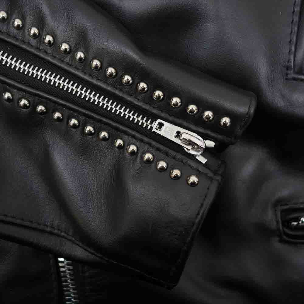 HYSTERIC GLAMOUR ヒステリックグラマー Lewis Leathers ルイスレザー 22SS 02221LB02 #391 LIGHTNING スタッズ ライトニング レザー ライダース ブラック系 L【極上美品】【中古】