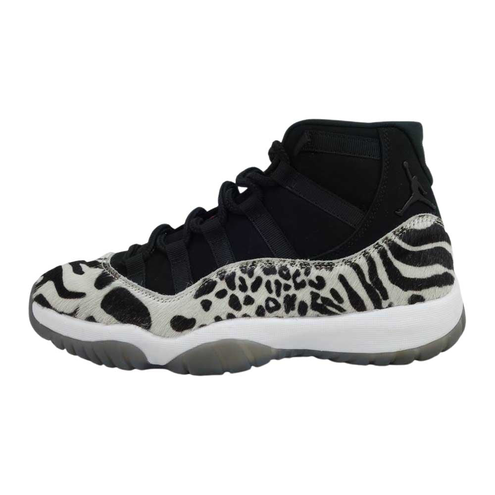 NIKE ナイキ ｃ WMNS AIR JORDAN 11 RETRO Animal Instinct エアジョーダン レトロ アニマル インスティンクト 26.5cm【美品】【中古】