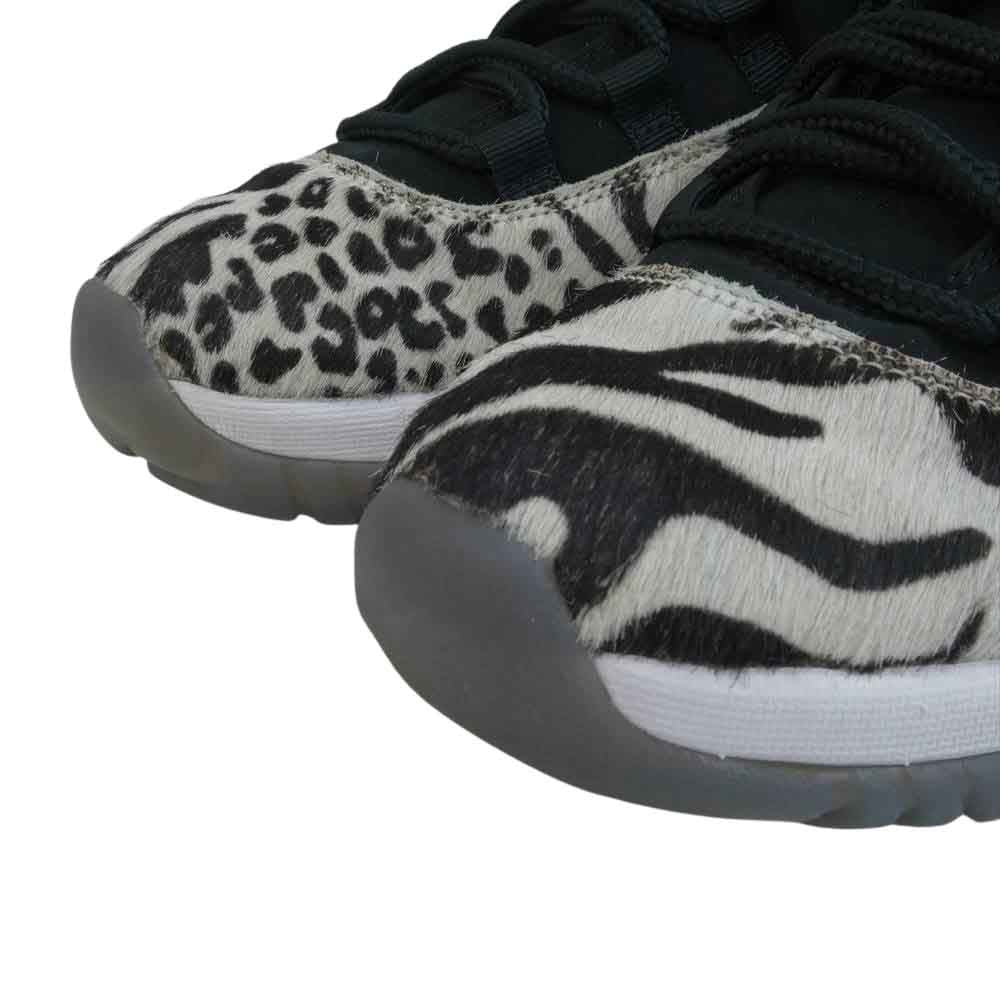 NIKE ナイキ ｃ WMNS AIR JORDAN 11 RETRO Animal Instinct エアジョーダン レトロ アニマル インスティンクト 26.5cm【美品】【中古】