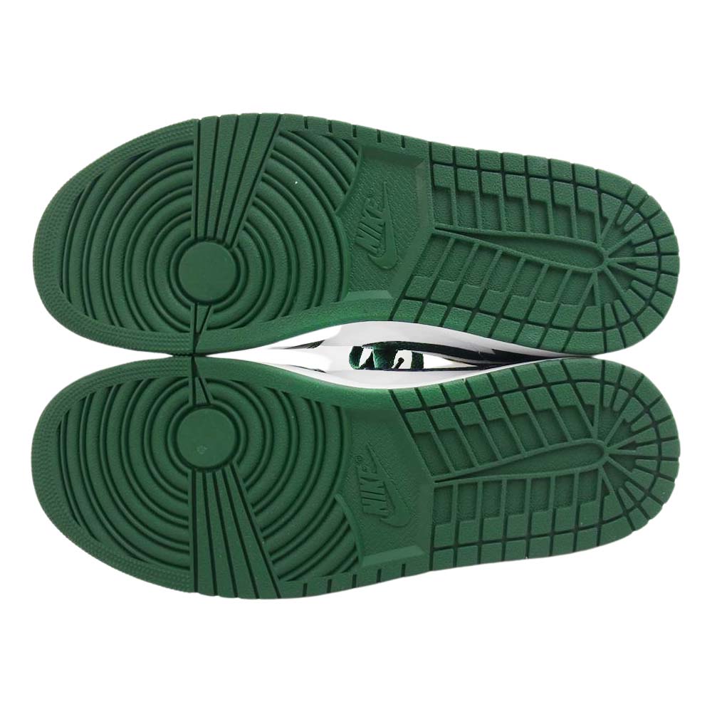 NIKE ナイキ 554724-371 Air Jordan 1 Mid Seattle Supersonics ナイキ エア ジョーダン 1 ミッド モスグリーン系 29cm【極上美品】【中古】