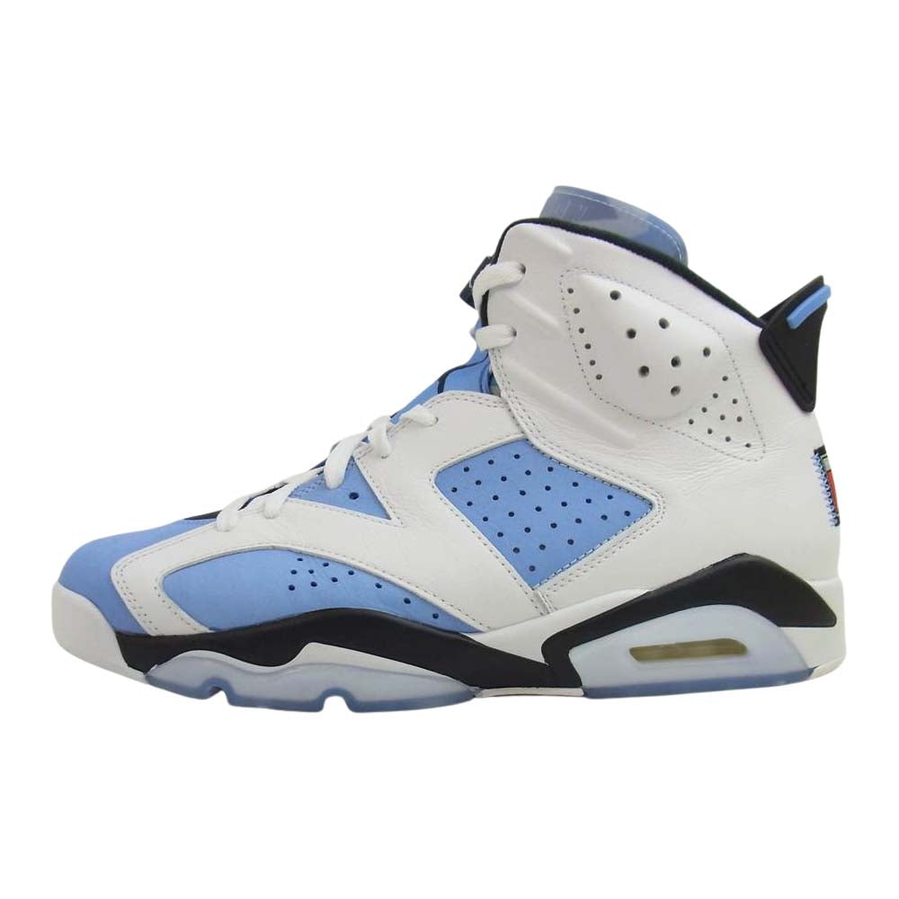 NIKE ナイキ CT8529-410 AIR JORDAN 6 RETRO UNC エア ジョーダン 6 レトロ 水色/白/黒系 29cm【美品】【中古】