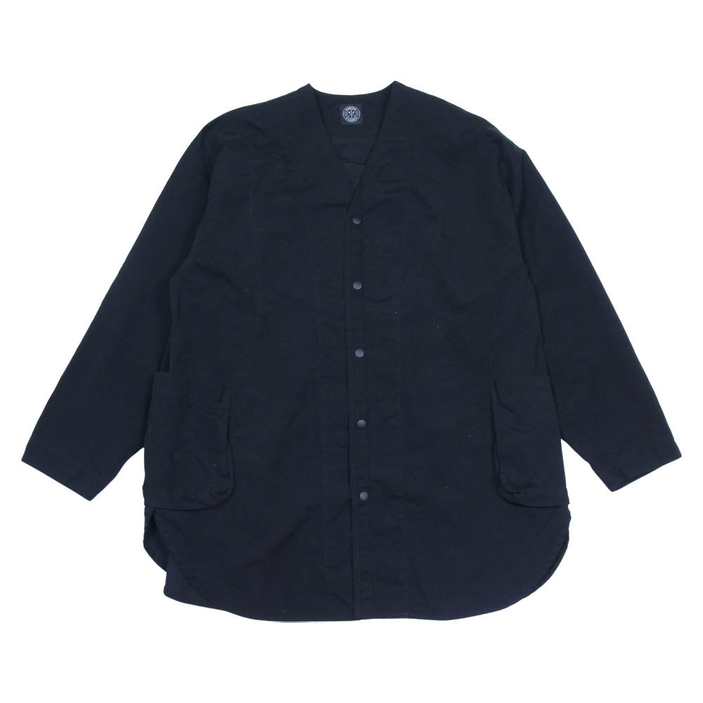 PORTER CLASSIC ポータークラシック 京都店限定 WEATHER CARDIGAN COAT ウェザー カーディガン コート ブラック系 XS【中古】