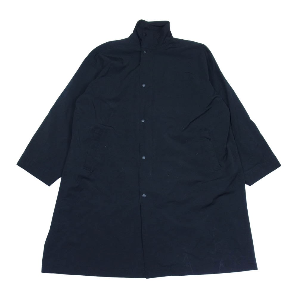 PORTER CLASSIC ポータークラシック WEATHER STAND COLLAR COA ウェザー スタンド カラー コート ブラック系 2【中古】
