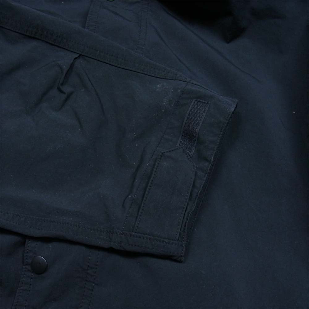 PORTER CLASSIC ポータークラシック WEATHER STAND COLLAR COA ウェザー スタンド カラー コート ブラック系 2【中古】