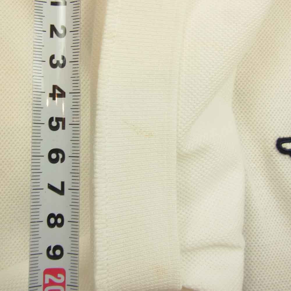 Dior ディオール 国内正規品 033J806A0448 AIR DIOR M.C&S Top/Waist ロゴ刺繍 半袖ポロシャツ ホワイト系 S【中古】