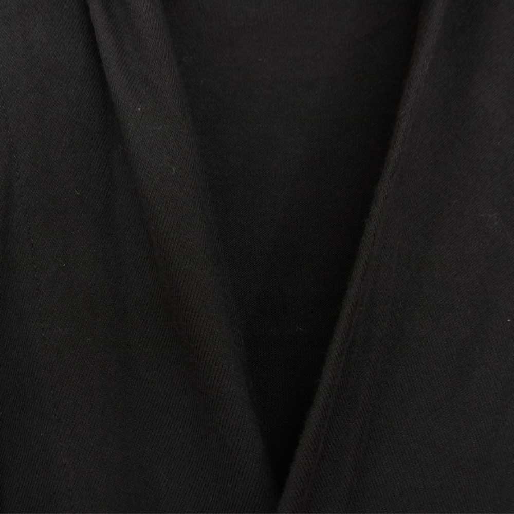 Yohji Yamamoto ヨウジヤマモト GroundY GN-D05-002 Jersey Drape Cardigan ジャージー ドレープ ロング カーディガン ブラック系 3【美品】【中古】