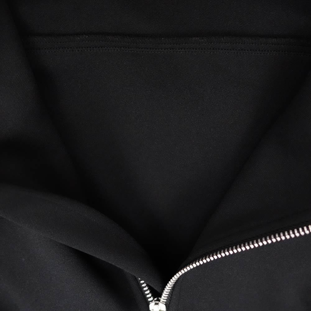 Yohji Yamamoto ヨウジヤマモト Ground Y GM-B12-900  Rib Collar Long Shirt ジャージー リブカラー ロング シャツ ブラック系 3【新古品】【未使用】【中古】