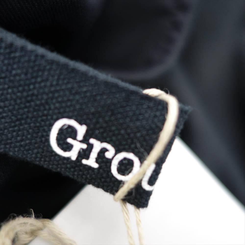 Yohji Yamamoto ヨウジヤマモト Ground Y GM-B12-900  Rib Collar Long Shirt ジャージー リブカラー ロング シャツ ブラック系 3【新古品】【未使用】【中古】