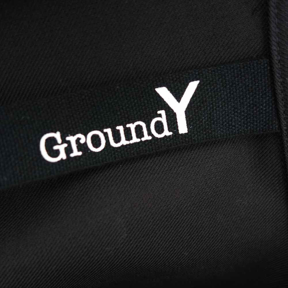 Yohji Yamamoto ヨウジヤマモト GroundY 22SS GG-D05-100 T/W gabardine Tailored poncho TWギャバジン ノースリーブ テーラード ポンチョ ブラック系 3【新古品】【未使用】【中古】