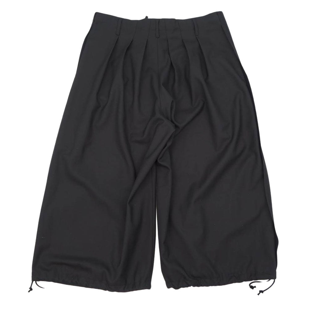 Yohji Yamamoto ヨウジヤマモト GroundY GA-P04-100 T/W Gabardine Balloon Pants TWギャバジン バルーン パンツ ブラック系 3【新古品】【未使用】【中古】