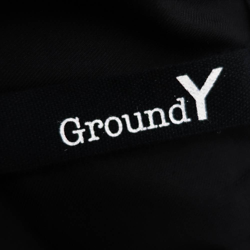 Yohji Yamamoto ヨウジヤマモト GroundY GA-P04-100 T/W Gabardine Balloon Pants TWギャバジン バルーン パンツ ブラック系 3【新古品】【未使用】【中古】