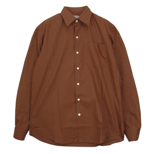 DRIES VAN NOTEN ドリスヴァンノッテン 長袖シャツ ブラウン系 46【中古】