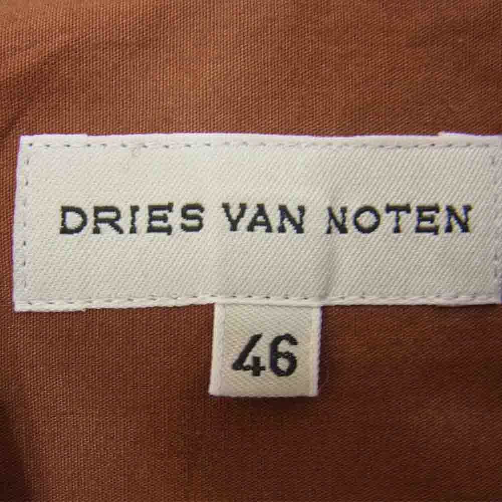 DRIES VAN NOTEN ドリスヴァンノッテン 長袖シャツ ブラウン系 46【中古】