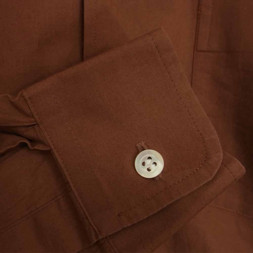 DRIES VAN NOTEN ドリスヴァンノッテン 長袖シャツ ブラウン系 46【中古】