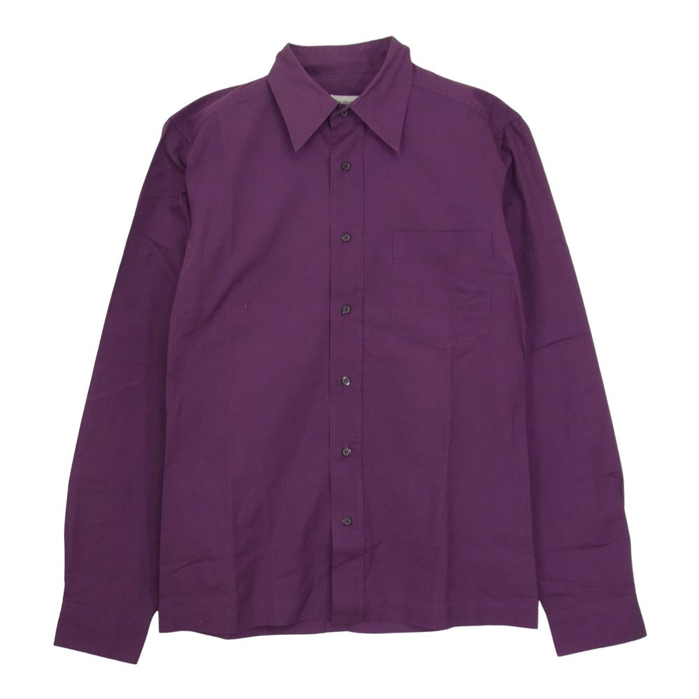 DRIES VAN NOTEN ドリスヴァンノッテン 長袖シャツ パープル系 46【中古】