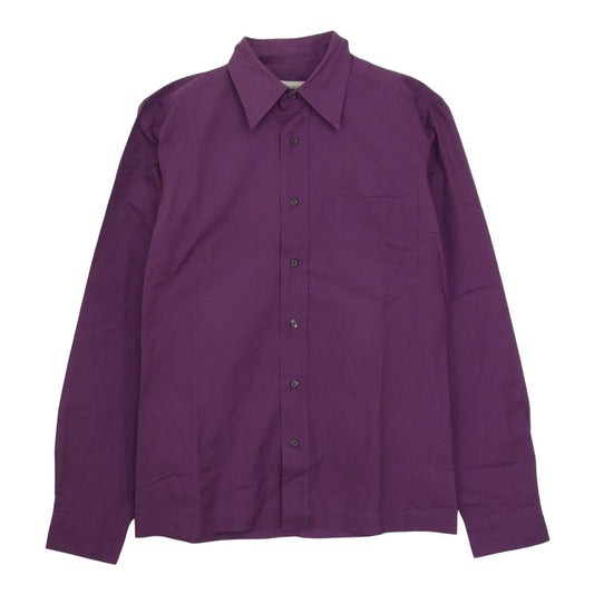 DRIES VAN NOTEN ドリスヴァンノッテン 長袖シャツ パープル系 46【中古】