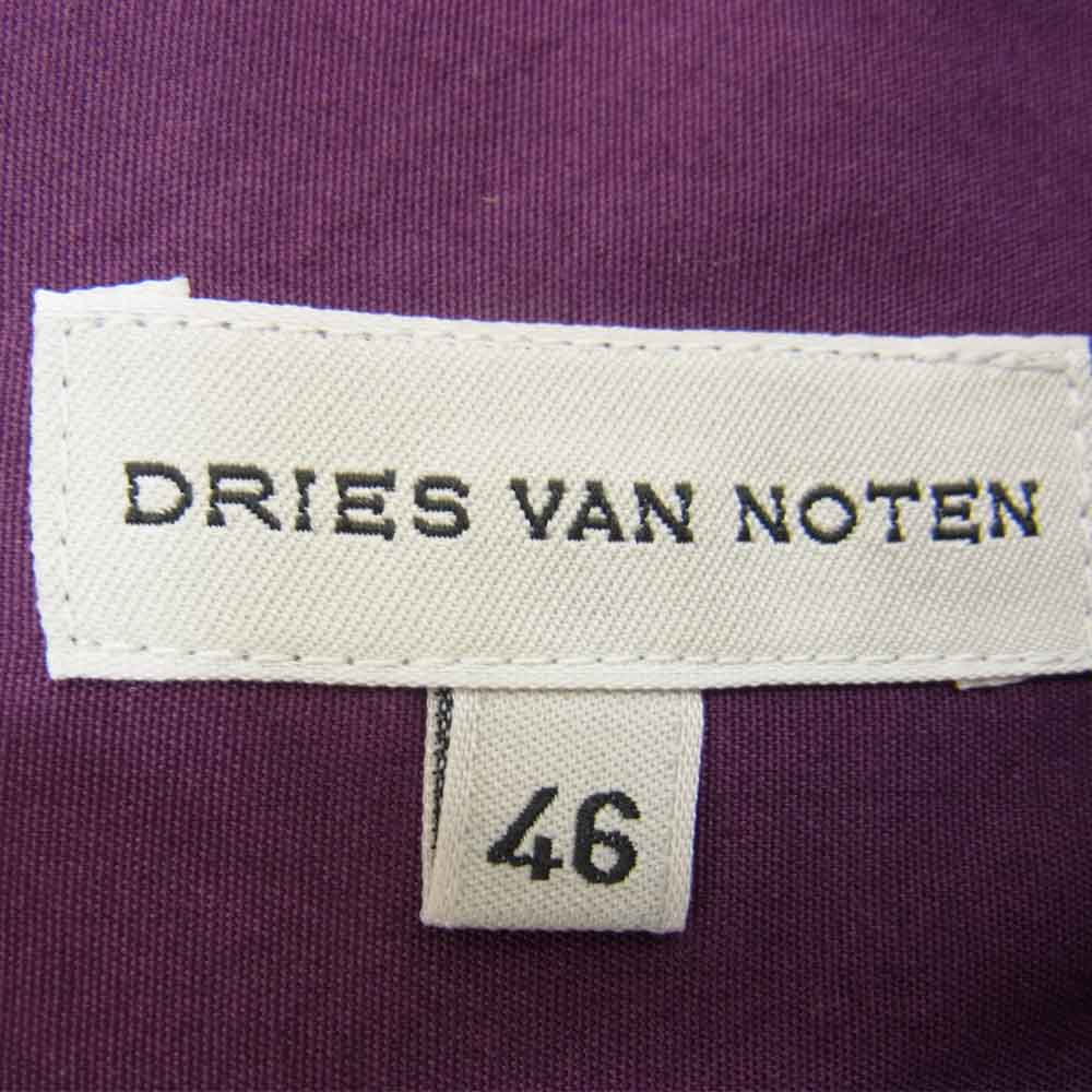 DRIES VAN NOTEN ドリスヴァンノッテン 長袖シャツ パープル系 46【中古】