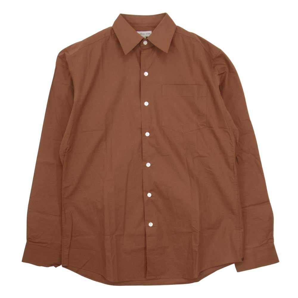 DRIES VAN NOTEN ドリスヴァンノッテン 長袖シャツ ブラウン系 46【中古】