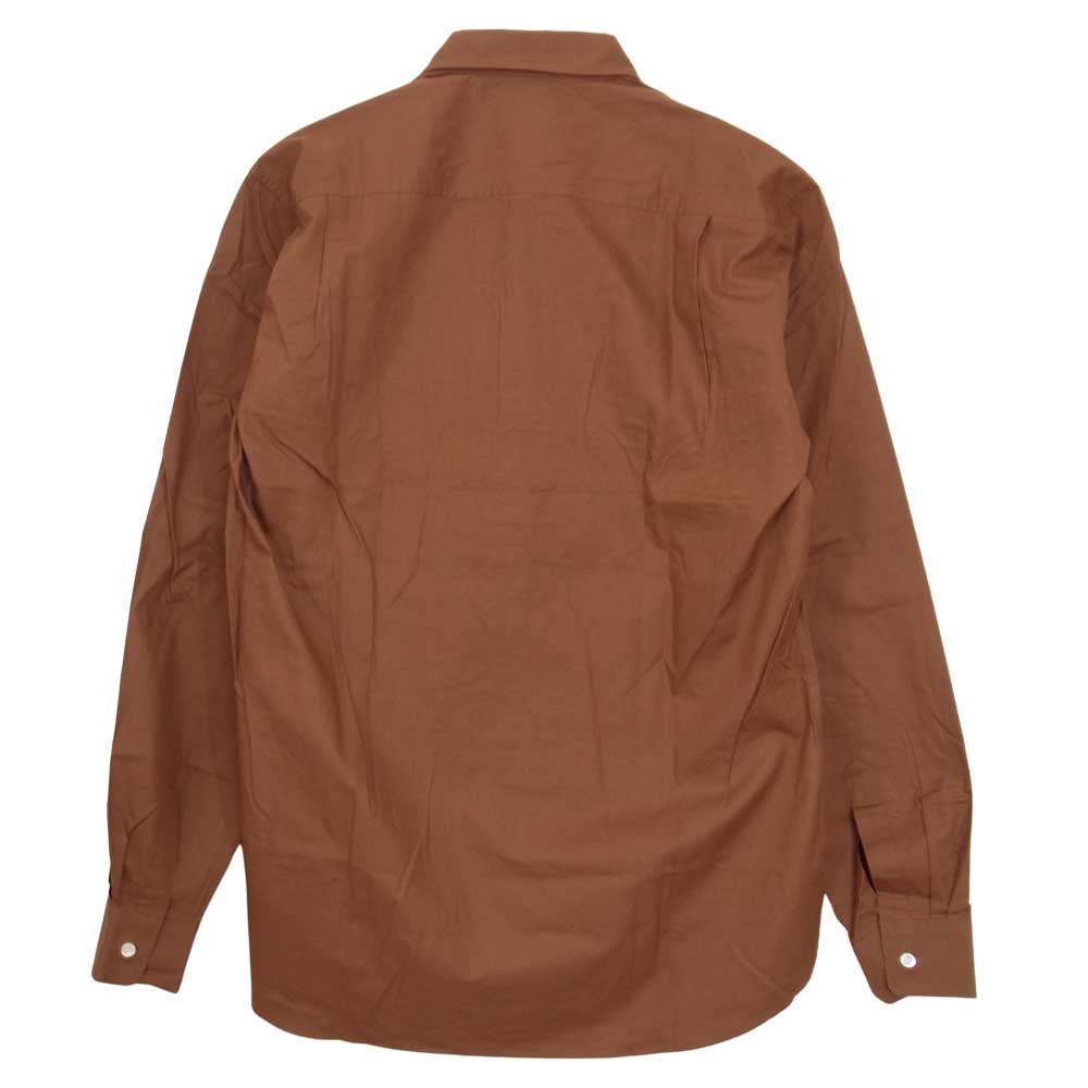 DRIES VAN NOTEN ドリスヴァンノッテン 長袖シャツ ブラウン系 46【中古】