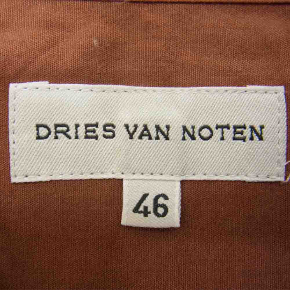 DRIES VAN NOTEN ドリスヴァンノッテン 長袖シャツ ブラウン系 46【中古】