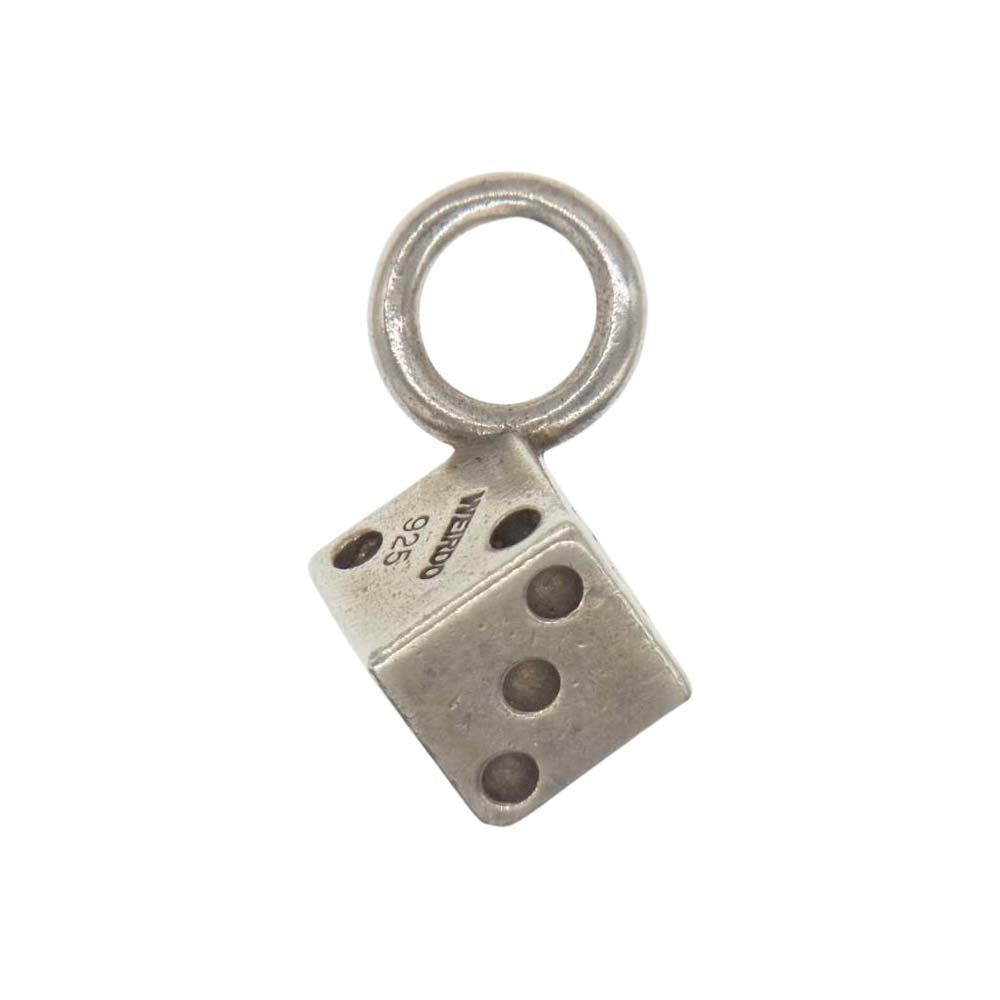 WEIRDO ウィアード DICE PENDANT TOP ダイス ペンダント トップ チャーム シルバー シルバー系【中古】