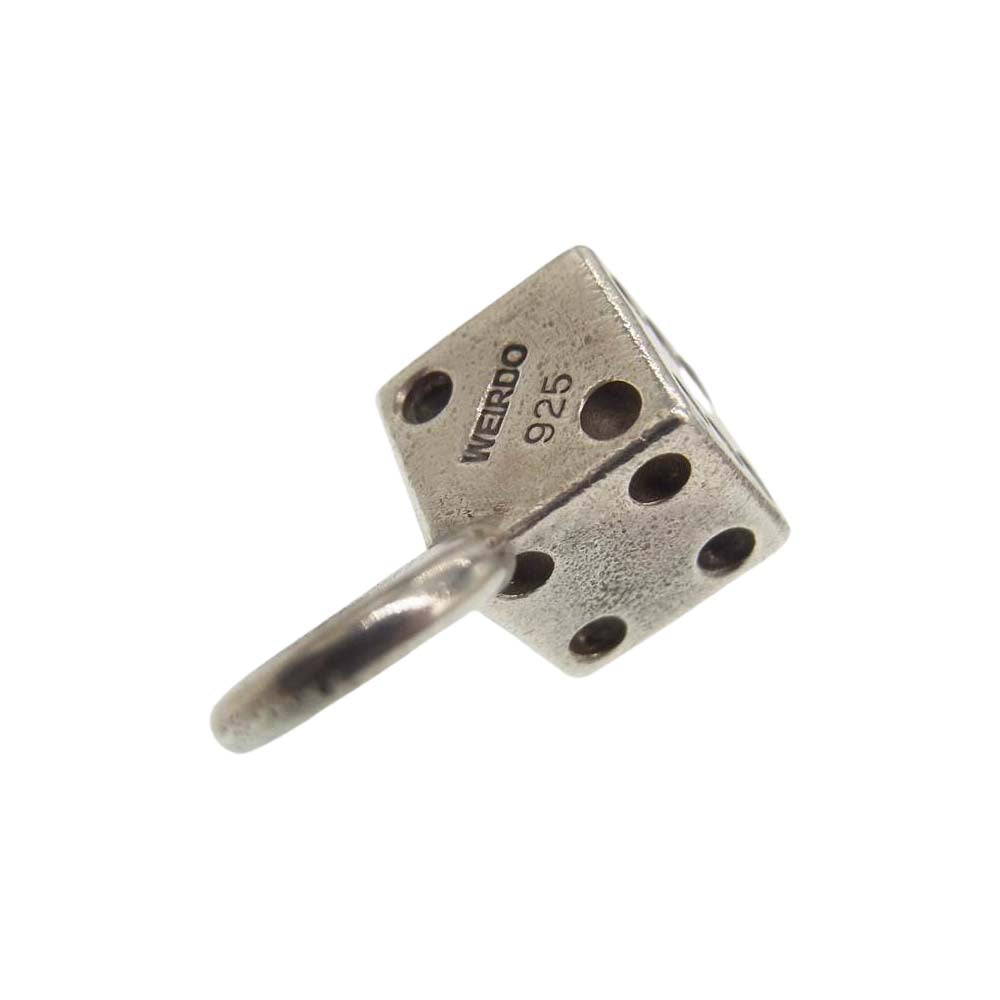 WEIRDO ウィアード DICE PENDANT TOP ダイス ペンダント トップ チャーム シルバー シルバー系【中古】