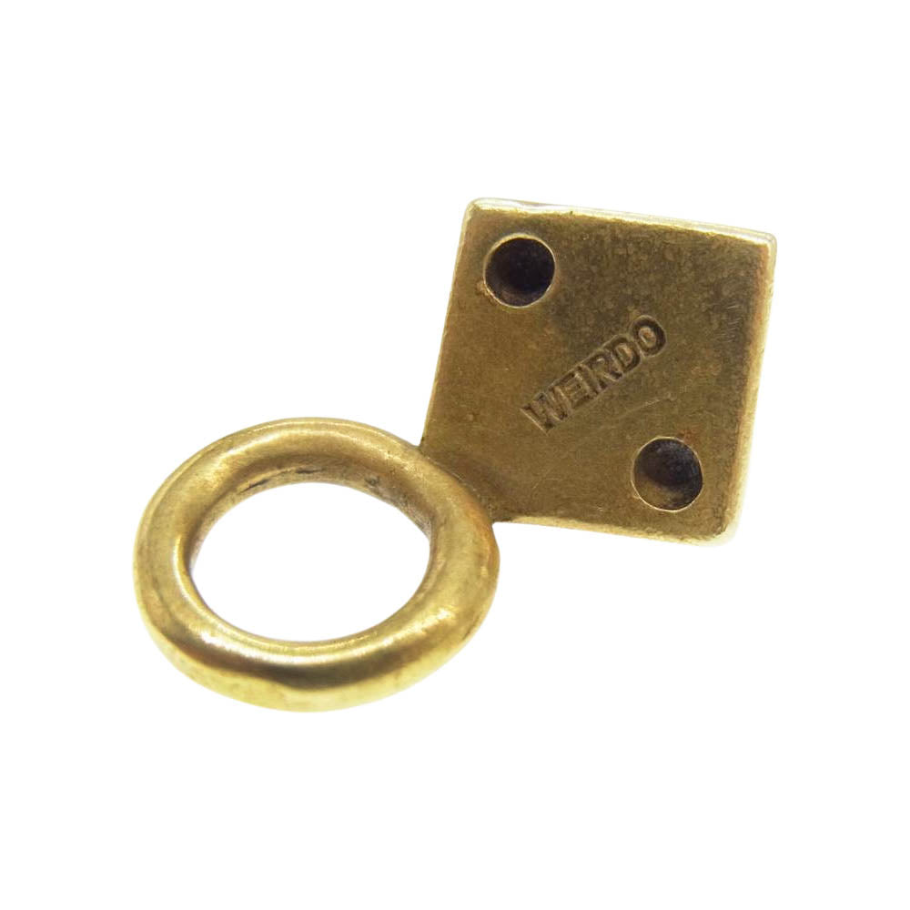 WEIRDO ウィアード DICE PENDANT TOP ダイス ペンダント トップ チャーム 真鍮【中古】