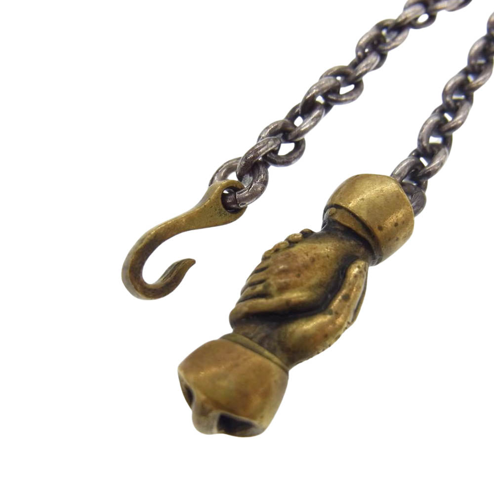 WEIRDO ウィアード シェイクハンド フック チェーン ネックレス