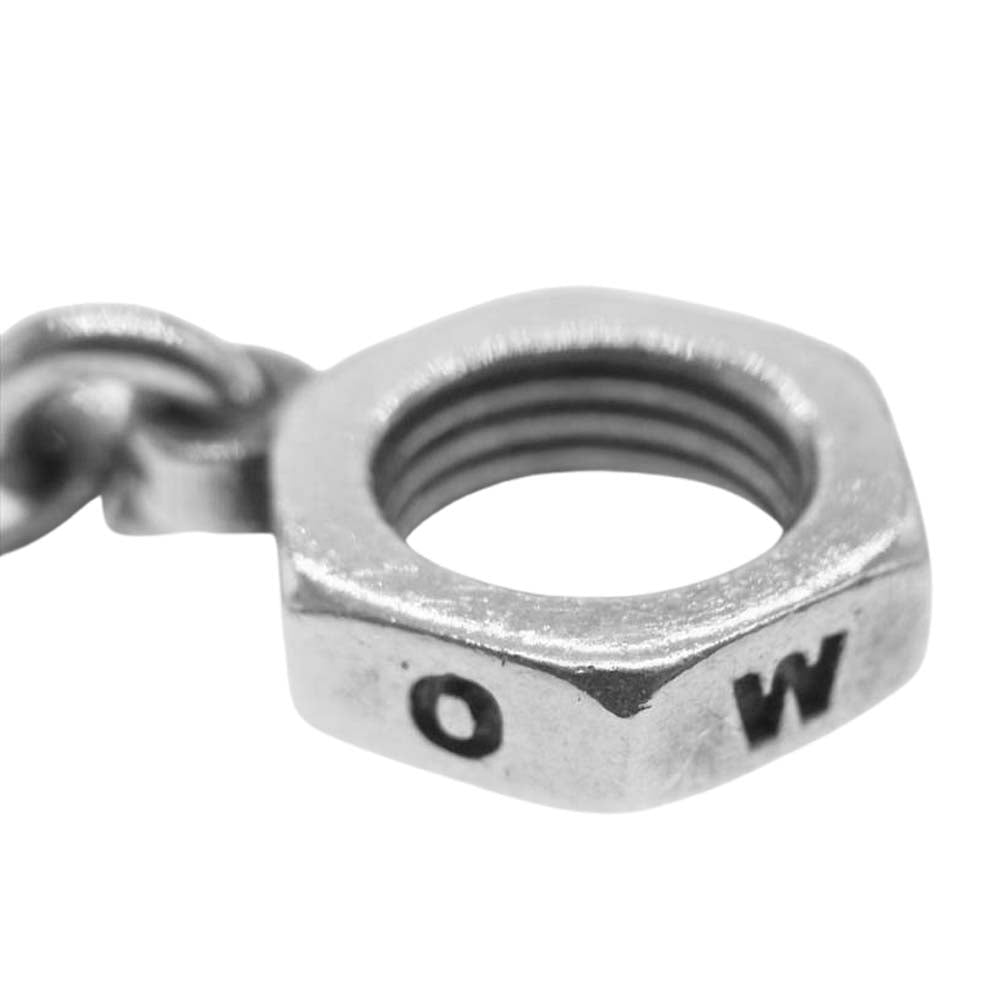 WEIRDO ウィアード NUT-CHAIN ナット フック チェーン ネックレス シルバー系【中古】