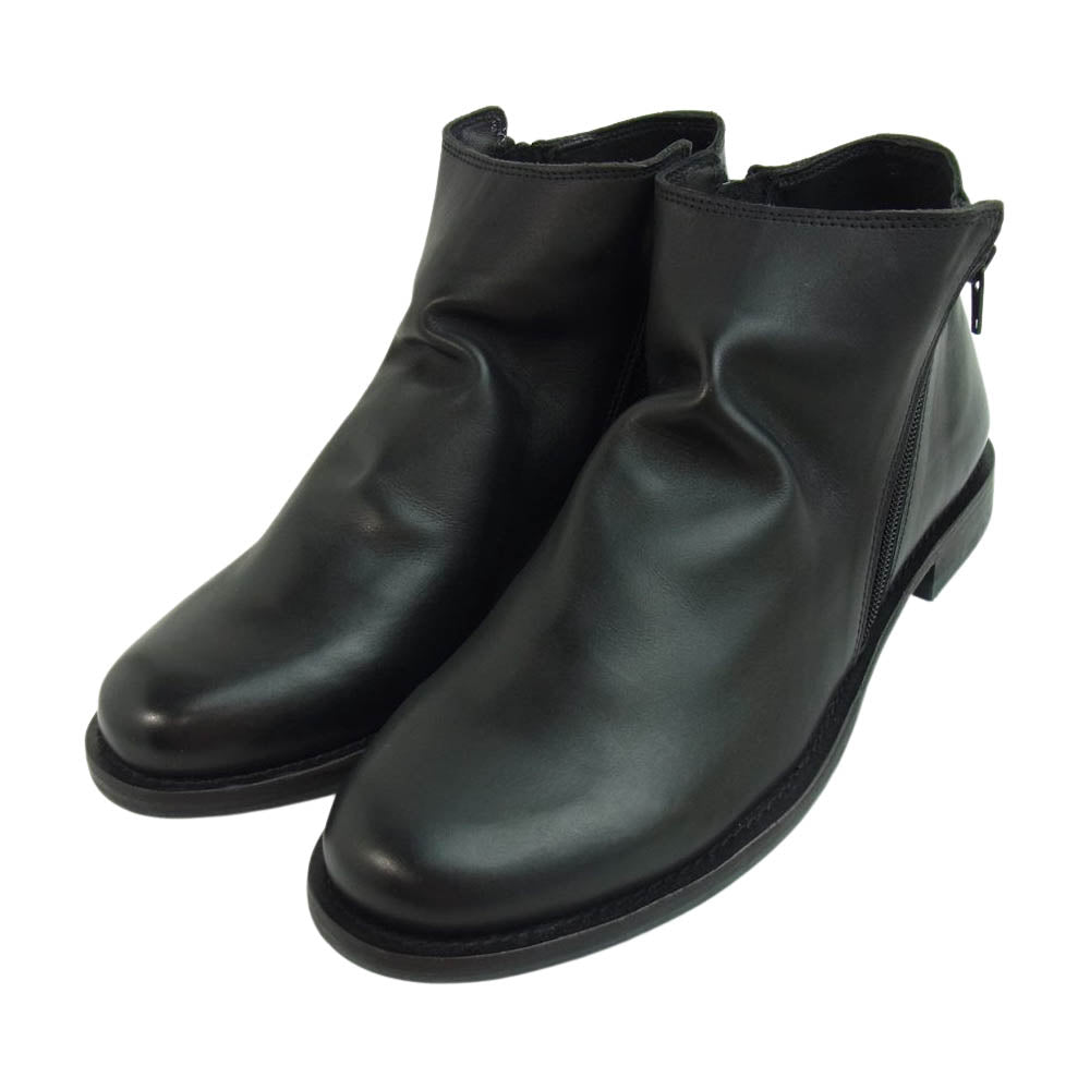 ビカーシ 87 ダブルジップ ドレープ ブーツ ブラック系 43【極上美品】【中古】