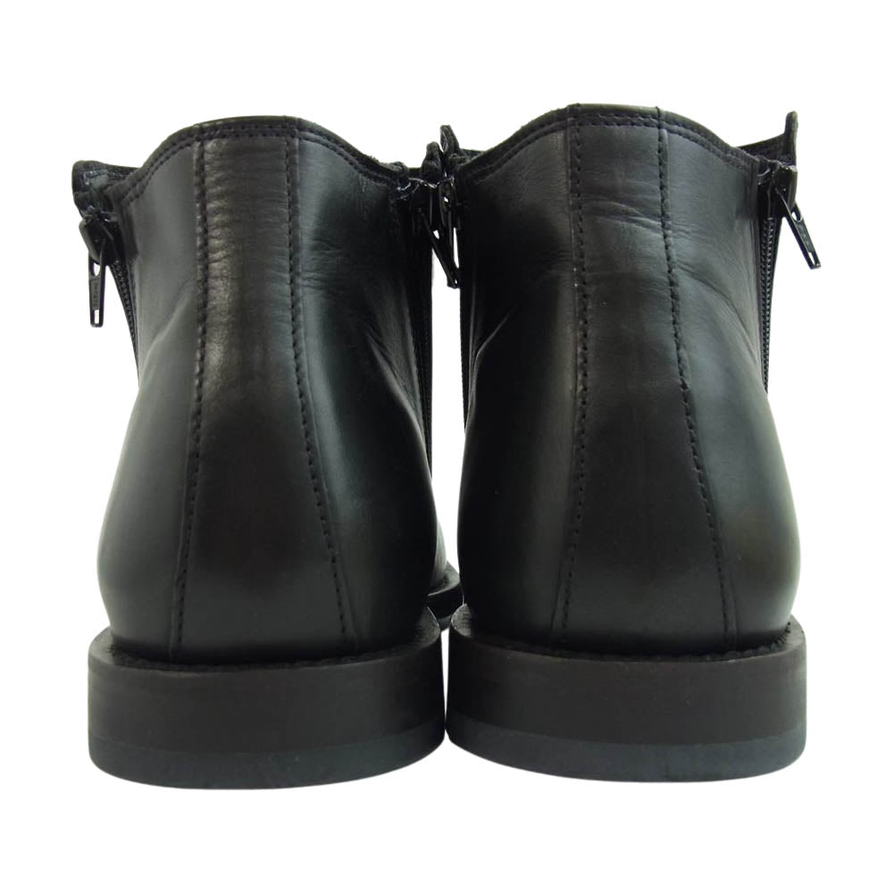 ビカーシ 87 ダブルジップ ドレープ ブーツ ブラック系 43【極上美品】【中古】