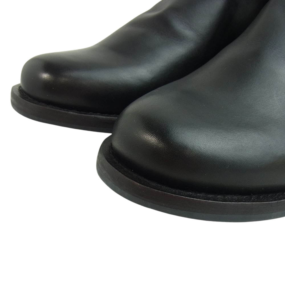 ビカーシ 87 ダブルジップ ドレープ ブーツ ブラック系 43【極上美品】【中古】