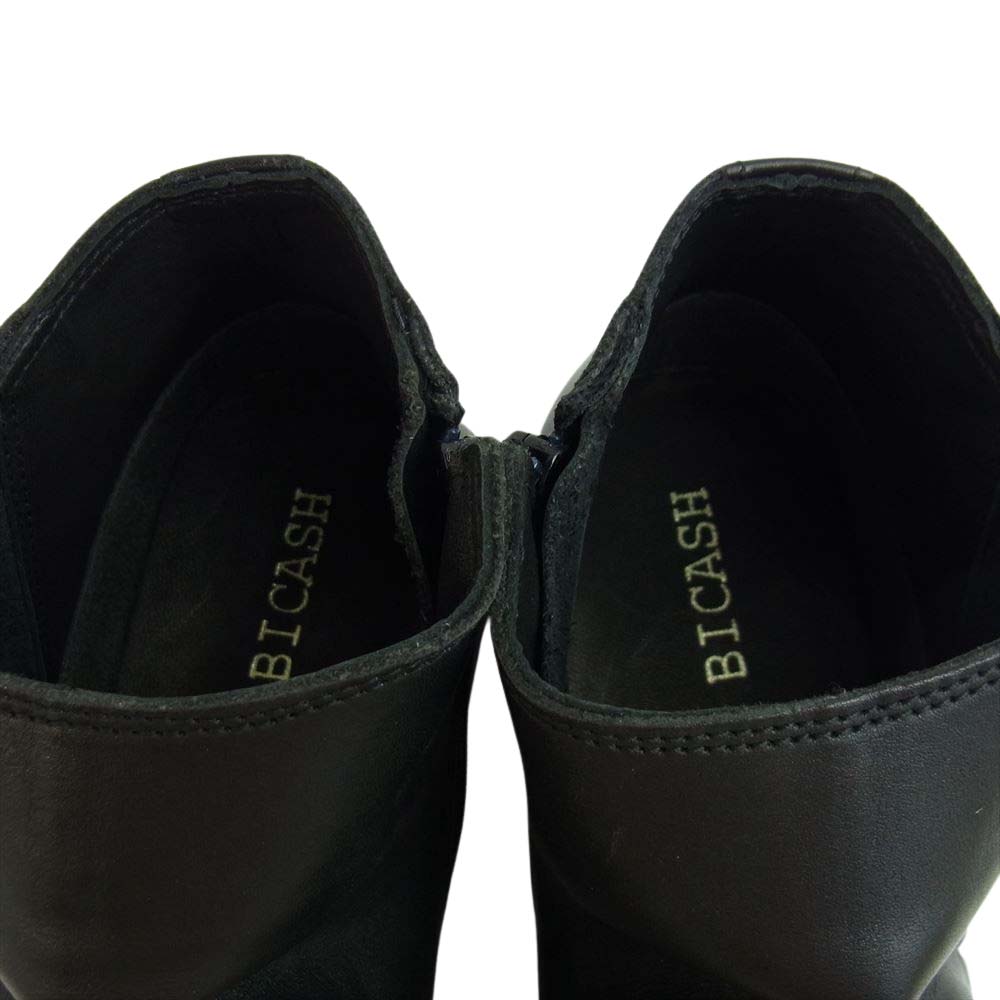 ビカーシ 87 ダブルジップ ドレープ ブーツ ブラック系 43【極上美品】【中古】