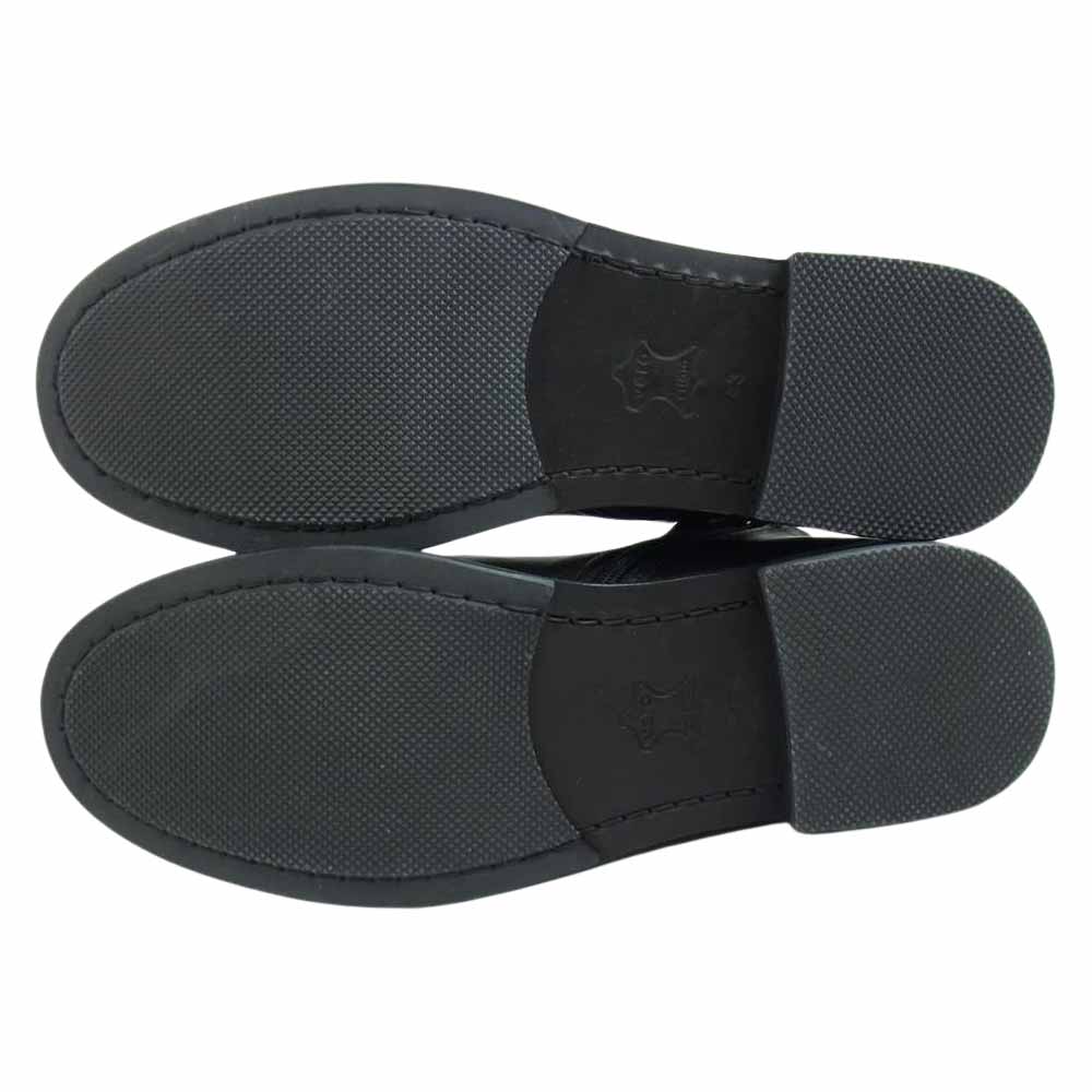 ビカーシ 87 ダブルジップ ドレープ ブーツ ブラック系 43【極上美品】【中古】