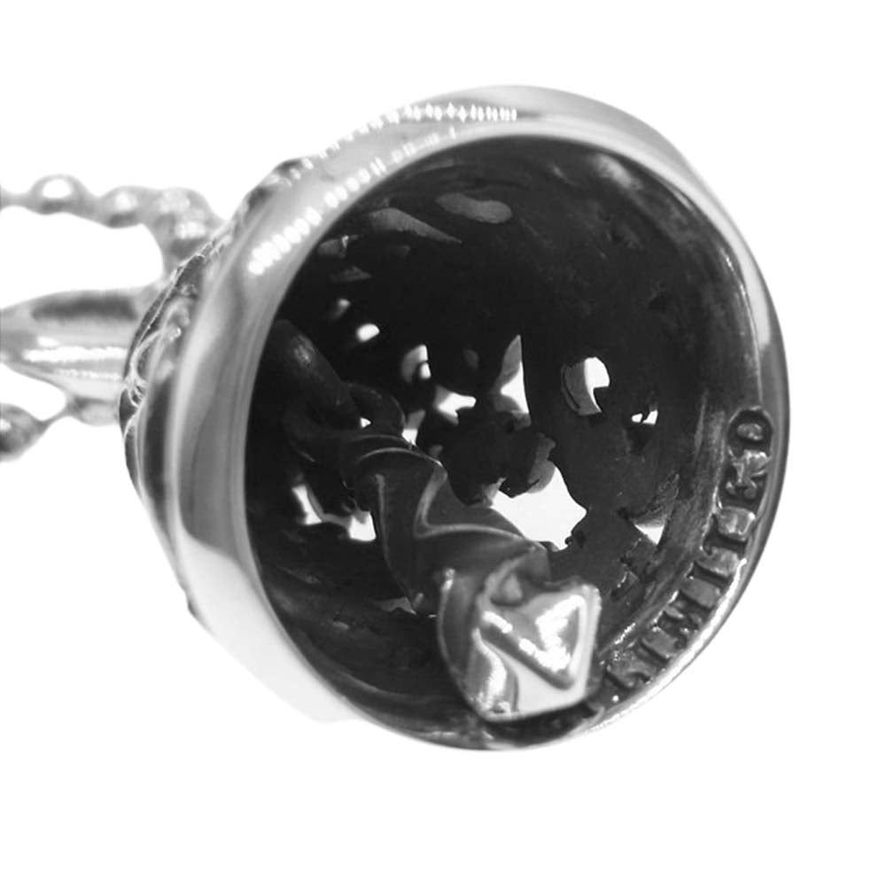 DEAL DESIGN ディールデザイン GL BELL ペンダントトップ シルバー系【美品】【中古】
