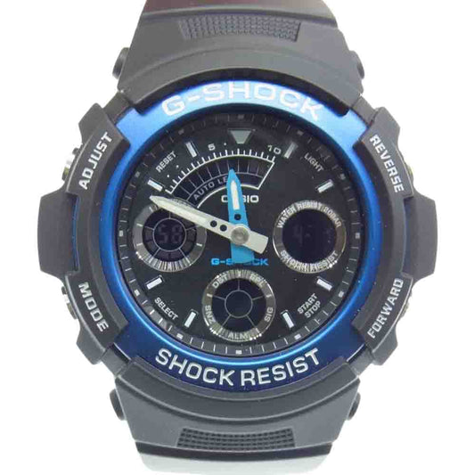 G-SHOCK ジーショック AW-591-2AJF クォーツ 時計 ブラック系【美品】【中古】