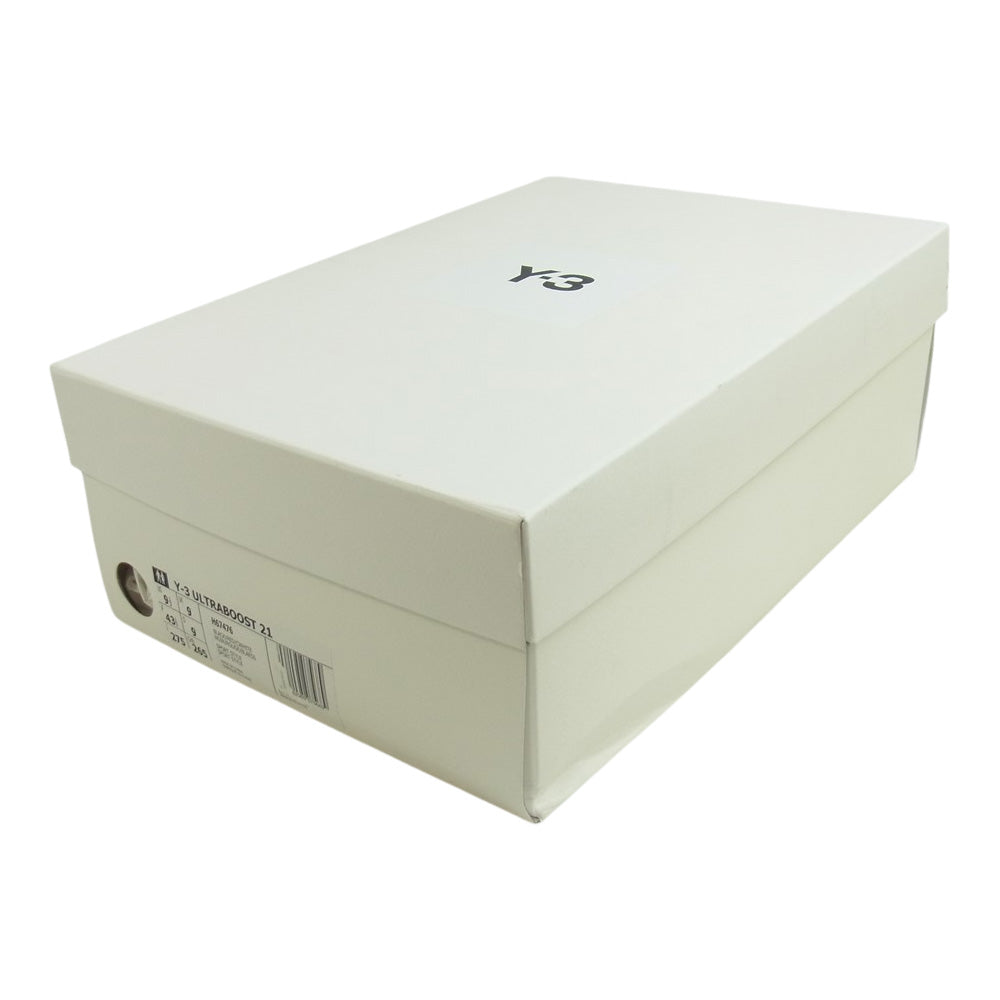 Yohji Yamamoto ヨウジヤマモト Y-3 ワイスリー H67476 Ultraboost 21 ウルトラブースト スニーカー ブラック系 27.5cm【中古】