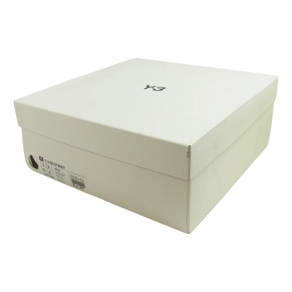 Yohji Yamamoto ヨウジヤマモト Y-3 ワイスリー GZ9155 GR.1P BOOT グリップ ブーツ スニーカー ブラック系 27【新古品】【未使用】【中古】