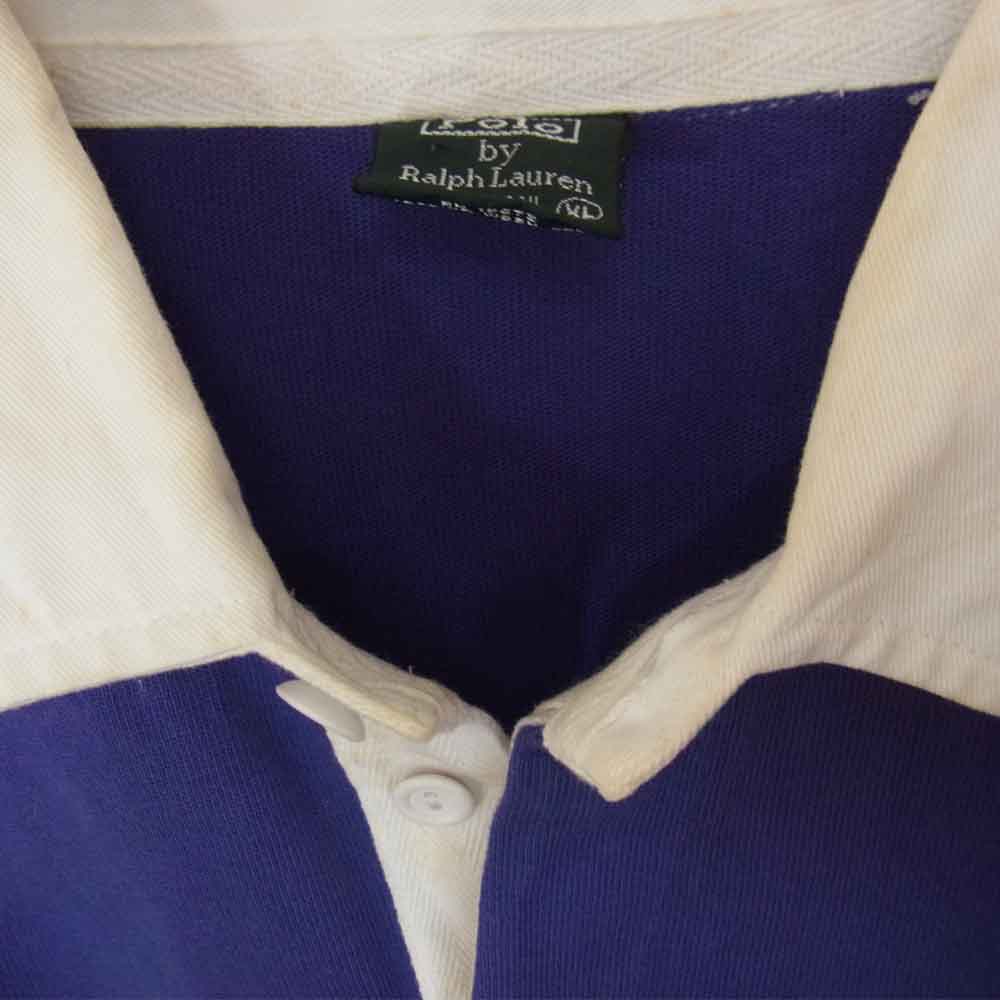 RALPH LAUREN ラルフローレン ヴィンテージ 80s 緑タグ ラガー シャツ マルチカラー系 XL【中古】