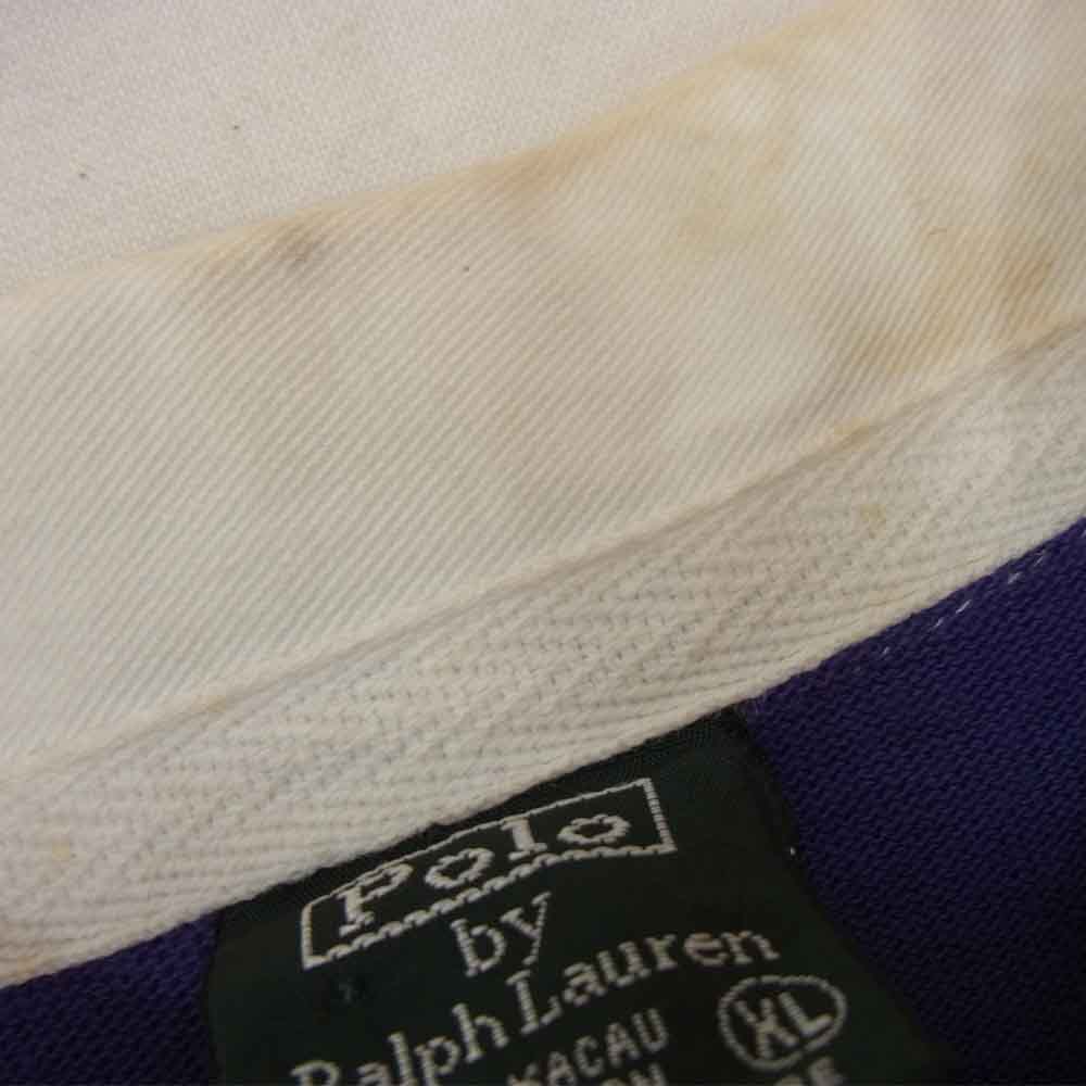 RALPH LAUREN ラルフローレン ヴィンテージ 80s 緑タグ ラガー シャツ マルチカラー系 XL【中古】