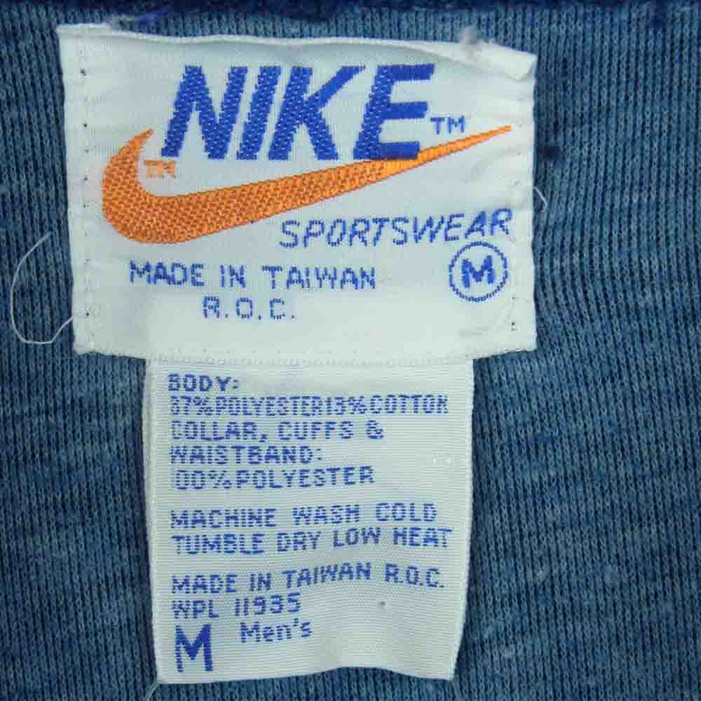 NIKE ナイキ 70s 後期 オレンジ TM タグ トラック ジャケット ジャージ 台湾製 レッド系 ネイビー系 M【中古】