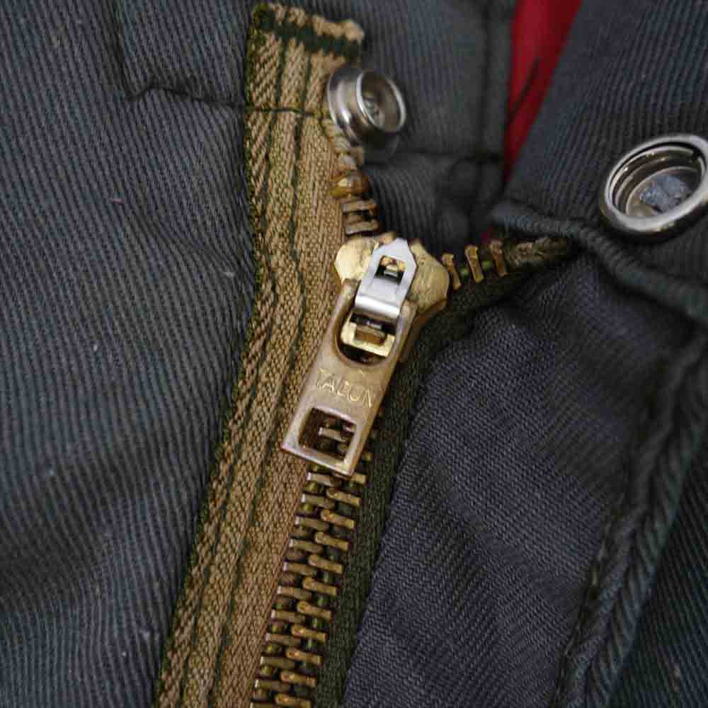 Lee リー ヴィンテージ 70s USA製 キルティングライナー オールインワン ツナギ カーキ系【中古】