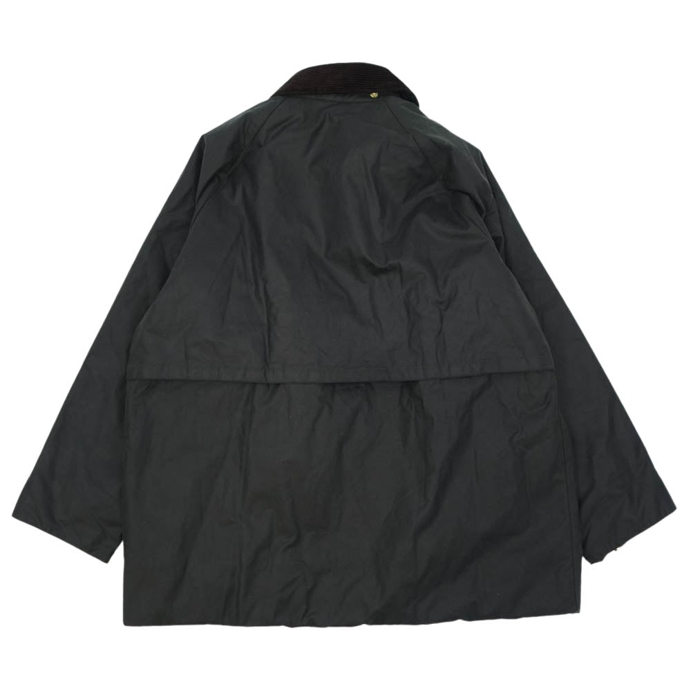 Scye サイ MWX1960SG91 BARBOUR バブアー United Arrows ユナイテッドアローズ Waxed Cotton Adjustable Coat オイルド クロス コート モスグリーン系 38【新古品】【未使用】【中古】