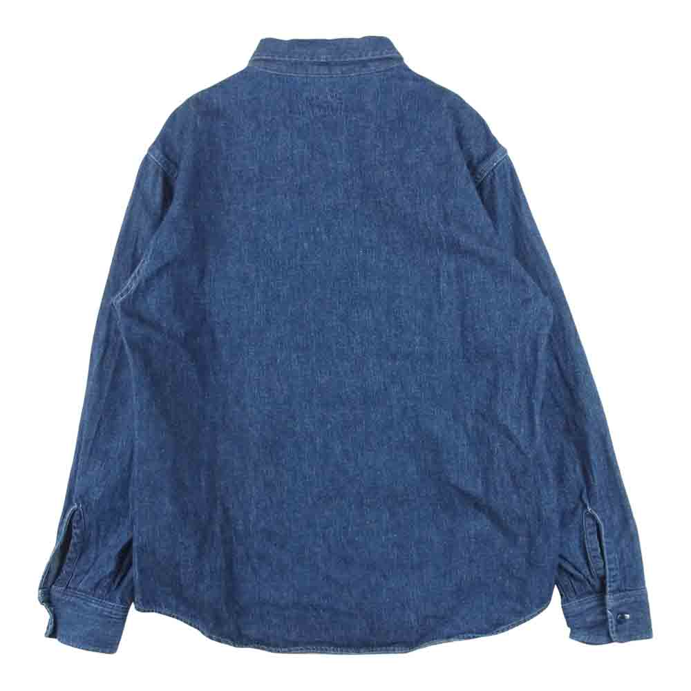 TENDERLOIN テンダーロイン T-DENIM SHT デニム 長袖 シャツ インディゴブルー系 S【中古】