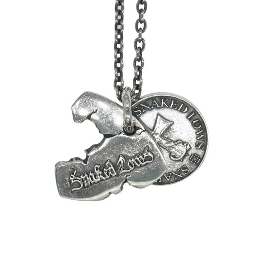 DEAL DESIGN ディールデザイン SNAKED LOWS BURST PICK スネイキッドロウズ バーストピック ネックレス シルバー系【中古】