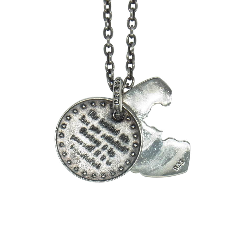 DEAL DESIGN ディールデザイン SNAKED LOWS BURST PICK スネイキッドロウズ バーストピック ネックレス シルバー系【中古】