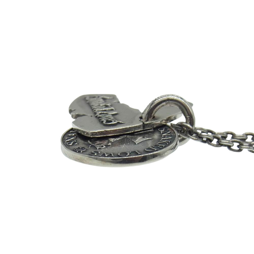 DEAL DESIGN ディールデザイン SNAKED LOWS BURST PICK スネイキッドロウズ バーストピック ネックレス シルバー系【中古】