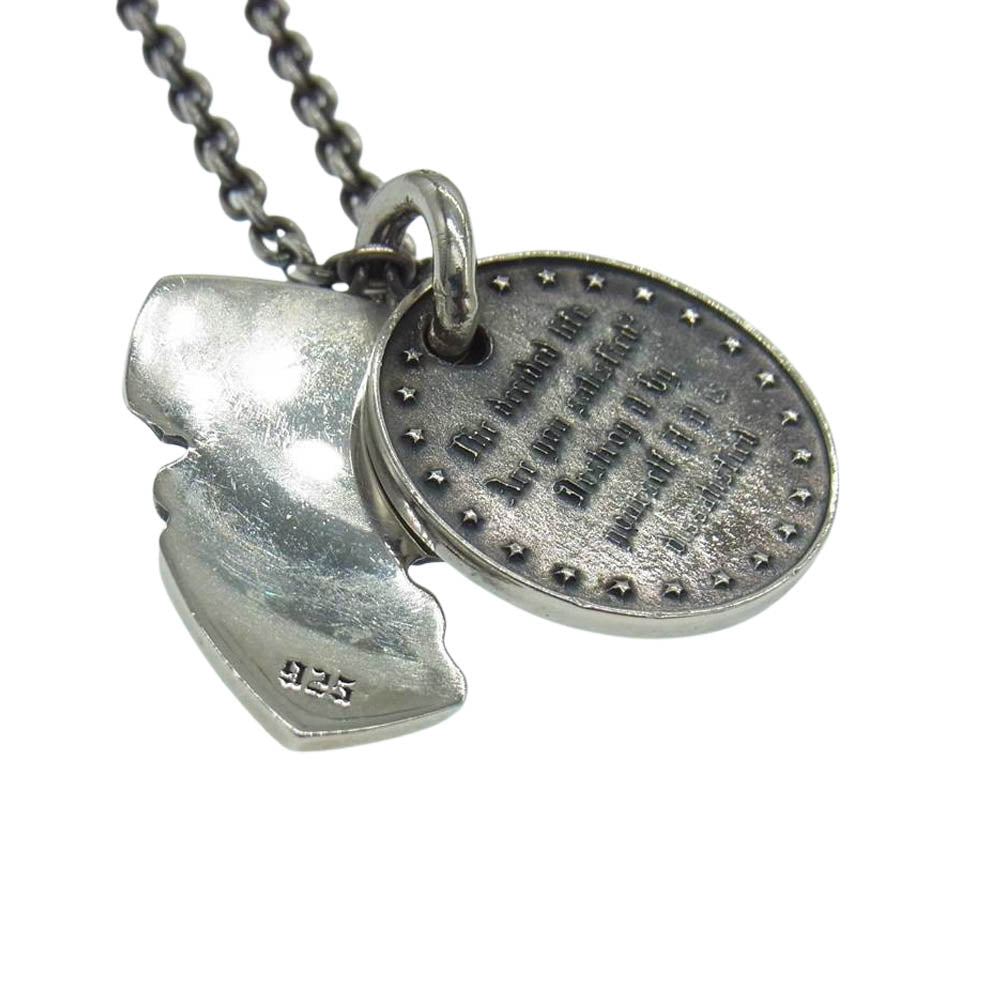 DEAL DESIGN ディールデザイン SNAKED LOWS BURST PICK スネイキッドロウズ バーストピック ネックレス シルバー系【中古】